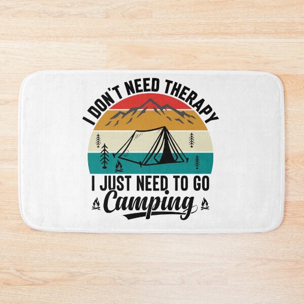 Item preview, I Don't Need Therapy Camping Dad Father's Day, Nature Lover, Mental Health, ABA Therapist, Speech Therapy, BCBA, Positive Affirmation, Growth Mindset designed and sold by behindthefacts.