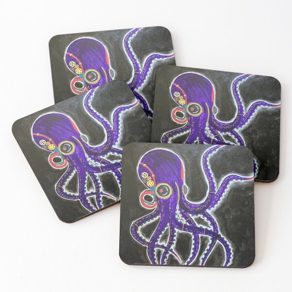 Item preview, Steampunk octo designed and sold by BerryPecanArts.