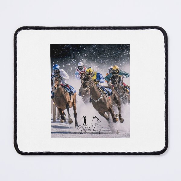 Item preview, Horse Racing No Matter Where designed and sold by golfandturf.