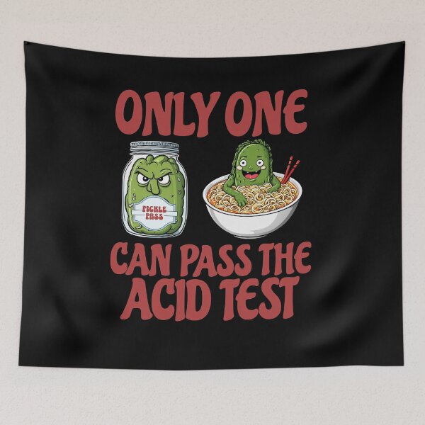 Item preview, Only one can pass the acid test designed and sold by BritishDelights.