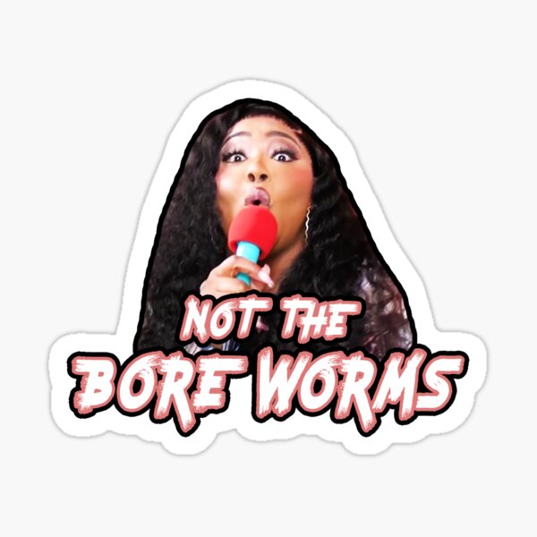 Item preview, not the bore worms designed and sold by LauraBarnesArt.