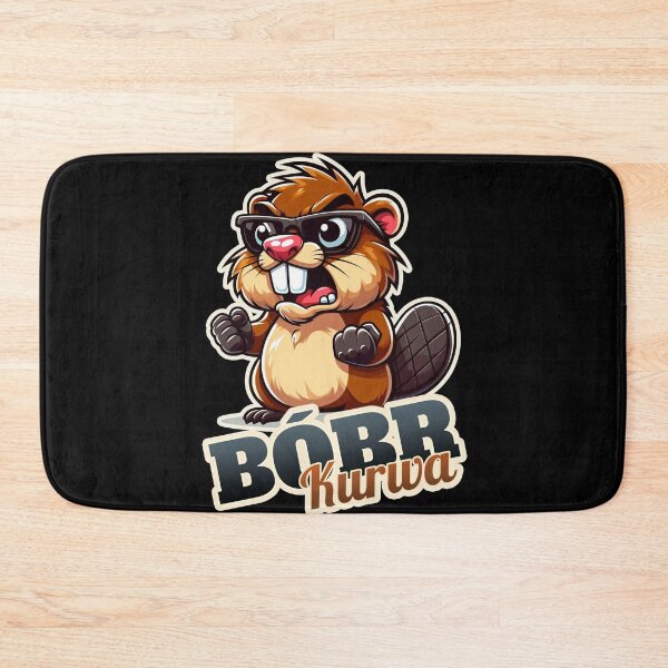 Item preview, Bóbr Kurwa angry, polish, beaver, bober, bobr designed and sold by ThisDress.