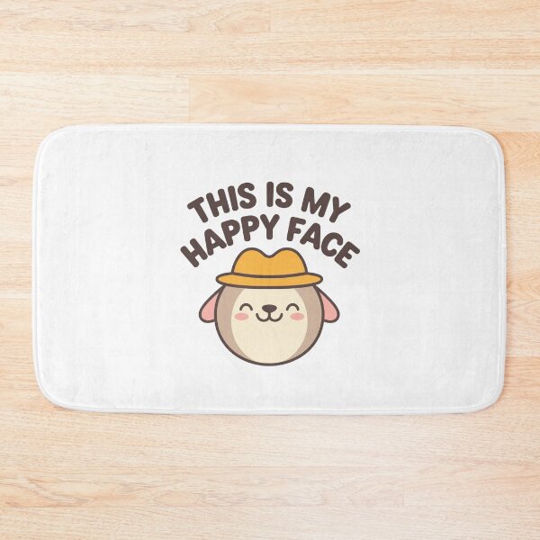 Item preview, This Is My Happy Face, Funny , Humor  designed and sold by Simplehue.