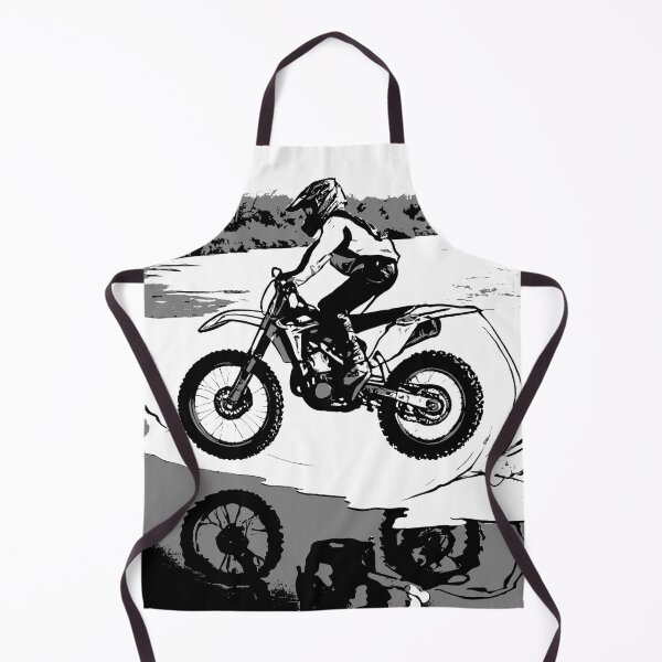 Item preview, Racing Through Water - Motocross Rider designed and sold by NaturePrints.