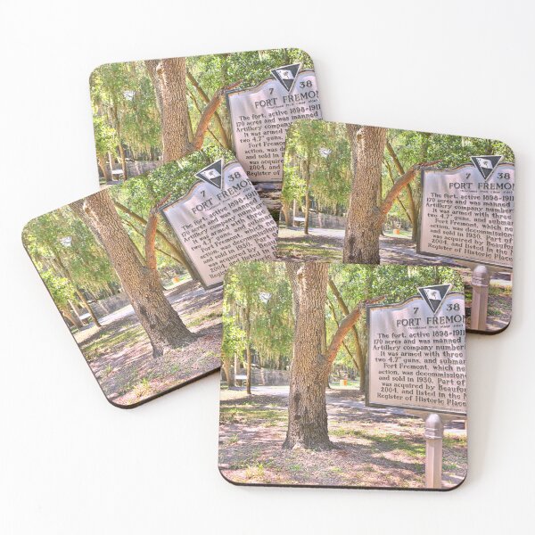 Item preview, Beaufort South Carolina Fort Fremont Historical Marker designed and sold by LisaWootenPhoto.