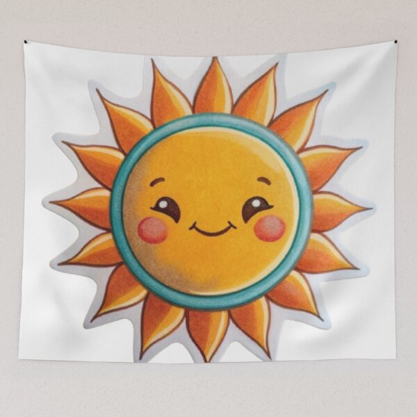 Item preview, Cute Sun designed and sold by catcraftss.