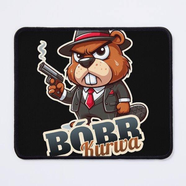 Item preview, Bóbr Kurwa maffia, polish, beaver, bober, bobr designed and sold by ThisDress.