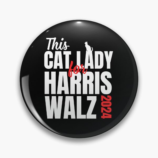 Item preview, This Cat Lady Harris Walz For 2024 designed and sold by Only Legends.