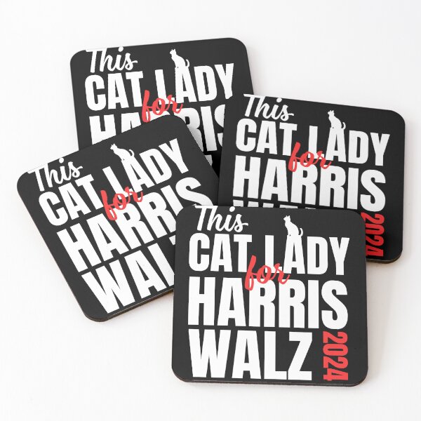 Item preview, This Cat Lady Harris Walz For 2024 designed and sold by Only Legends.