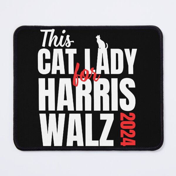 Item preview, This Cat Lady Harris Walz For 2024 designed and sold by Only Legends.