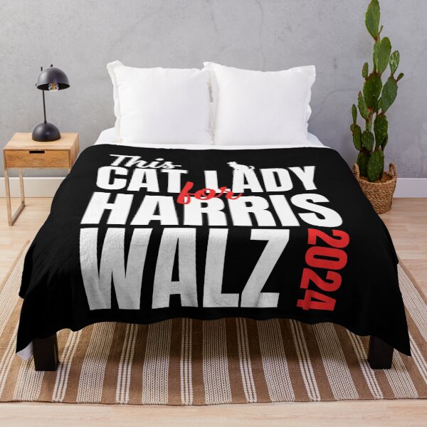 Item preview, This Cat Lady Harris Walz For 2024 designed and sold by Only Legends.