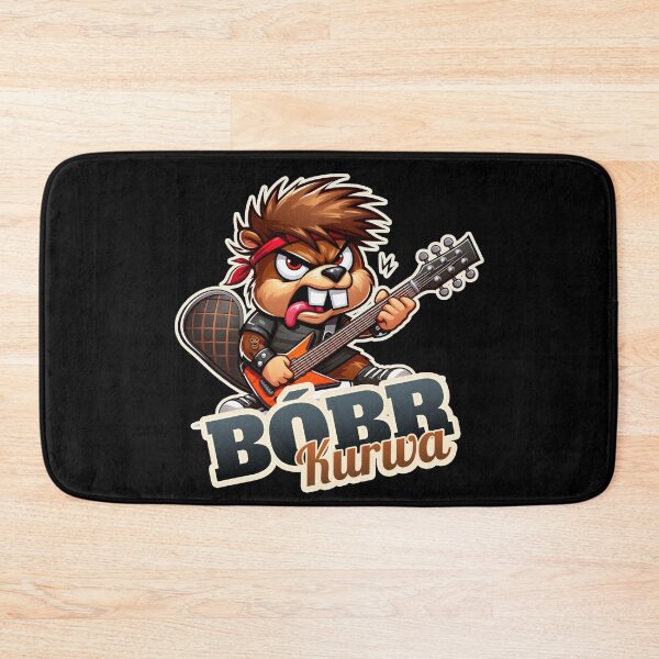Item preview, Bóbr Kurwa rocker, polish, beaver, bober, bobr designed and sold by ThisDress.
