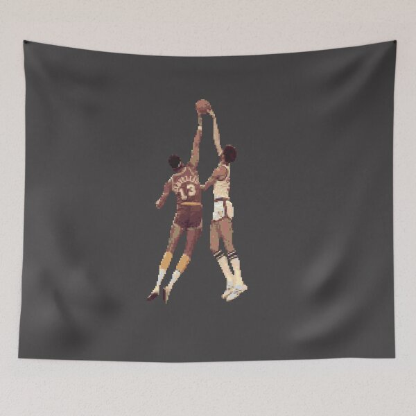 Item preview, Wilt Chamberlain and Kareem Abdul Jabbar designed and sold by pixelsports2.