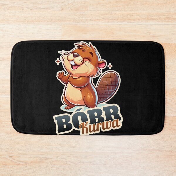 Item preview, Bóbr Kurwa cute, polish, beaver, bober, bobr designed and sold by ThisDress.