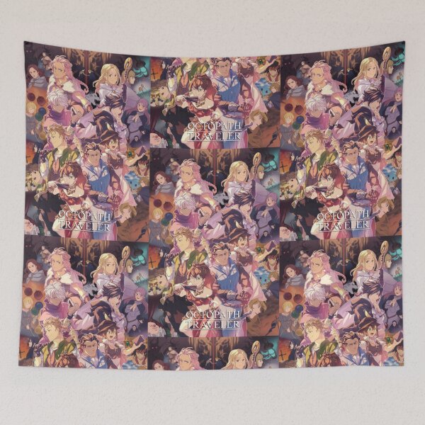 Item preview, Octopath Traveler Chars Nice designed and sold by nyasiabeier.