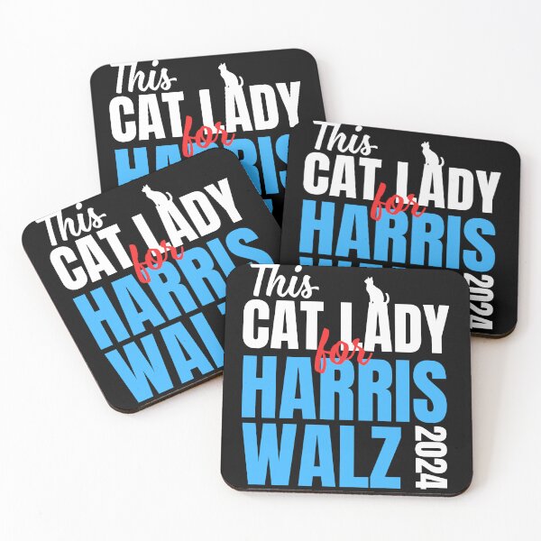 Item preview, This Cat Lady Harris Walz For 2024 designed and sold by Only Legends.