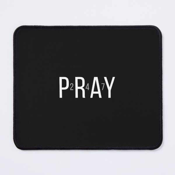 Item preview, (white and light grey) Pray 24/7 designed and sold by Tifrthomas.