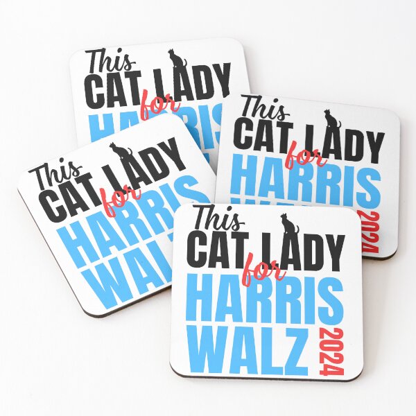 Item preview, This Cat Lady Harris Walz For 2024 designed and sold by Only Legends.
