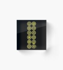 Witchcraft Protection Acrylic Block