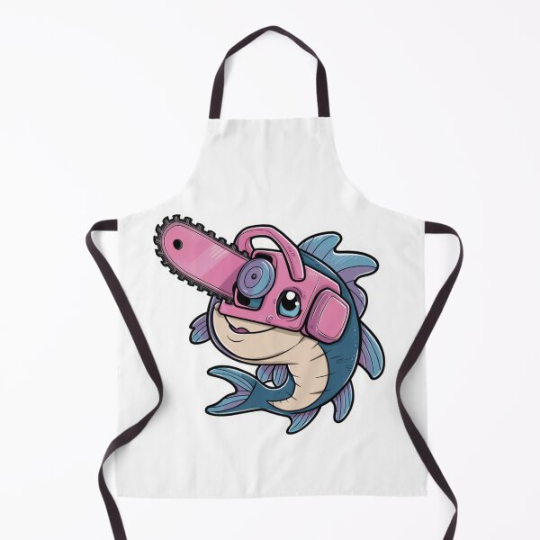Item preview, A Cute Sawfish With a Pink Chainsaw. designed and sold by Promoc.