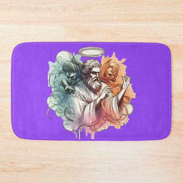 Item preview, Divine Justice 3D Sketch - "Evil Plotters Will Be Destroyed" T-Shirt ,  designed and sold by PaintMeWorld.