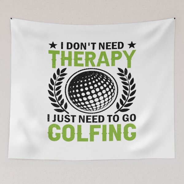 Item preview, I Don't Need Therapy Golfing Dad Father's Day, Golf Lover, Mental Health, ABA Therapist, Speech Therapy, BCBA, Positive Affirmation, Growth Mindset designed and sold by behindthefacts.
