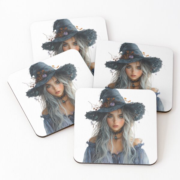 Item preview, Pale Magic Beautiful Witch designed and sold by flameandbloom.
