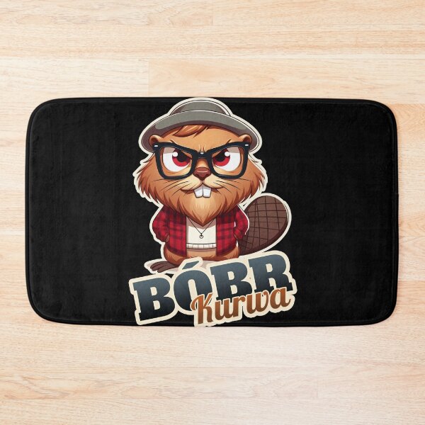 Item preview, Bóbr Kurwa hipster, polish, beaver, bober, bobr designed and sold by ThisDress.