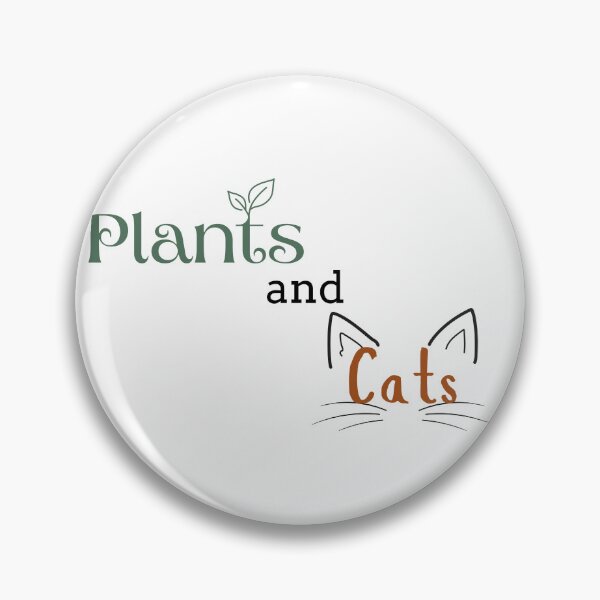 Item preview, 'Plants and Cats' Design designed and sold by LivsPlantHouse.