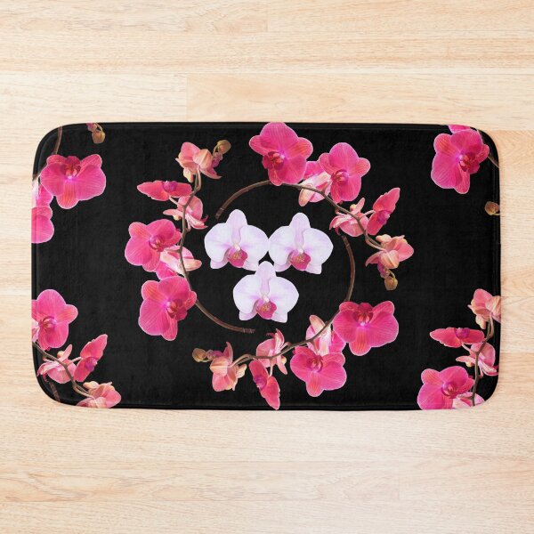 Item preview, Gorgeous Pink Red Orchids Phalaenopsis Wreath 1 Shapes Mania designed and sold by Shapes-Mania.