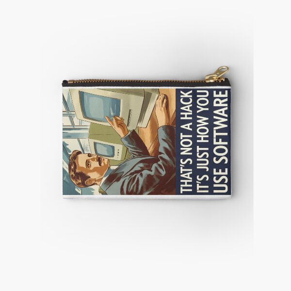 Item preview, Nikola Tesla's Advice for 2024: That's Not a Hack, It's Just How You Use Software - Retro Tech Poster designed and sold by SorryFrog.