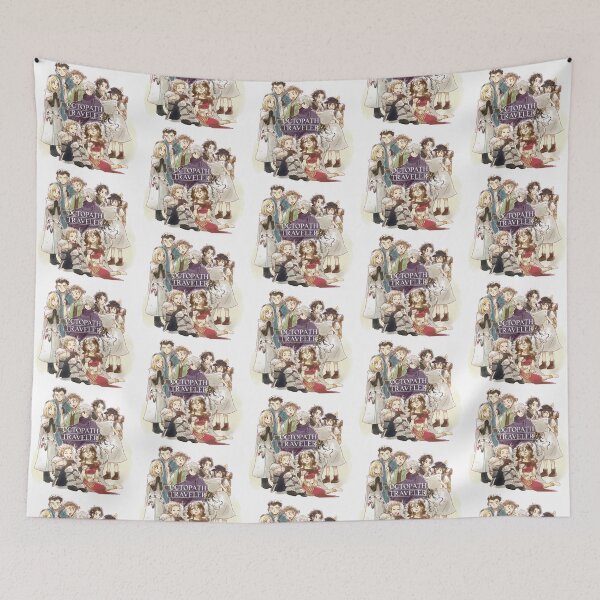 Item preview, Octopath Traveler Cute designed and sold by nyasiabeier.
