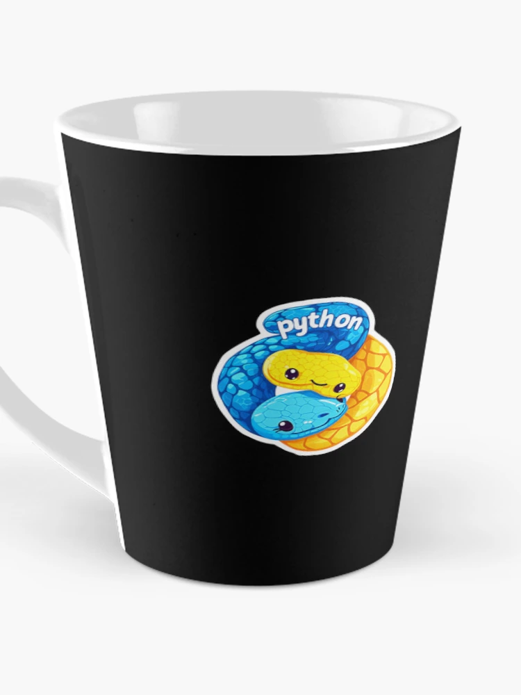 Thumbnail 3 of 4, Coffee Mug, Python AI programming developer stickers designed and sold by codepuns.