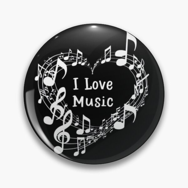 Item preview, I love music designed and sold by catcraftss.