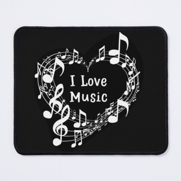 Item preview, I love music designed and sold by catcraftss.