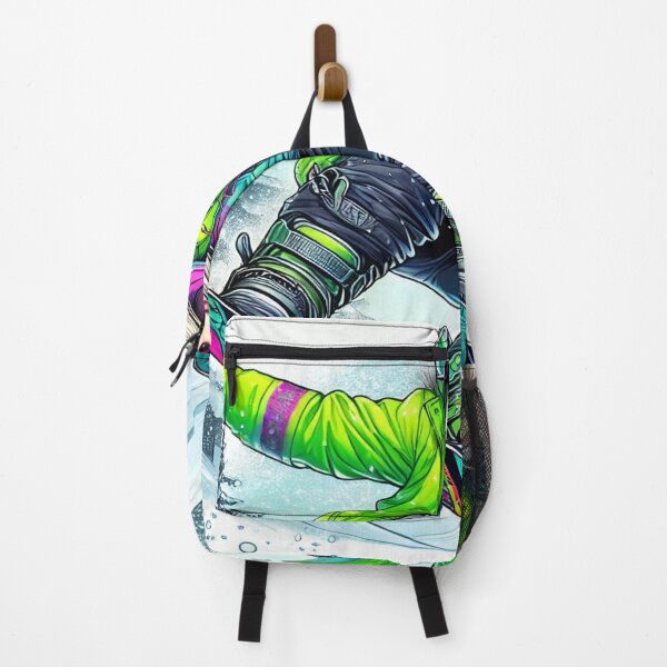 Item preview, Adventurous European Female Snowboarder designed and sold by Genady.