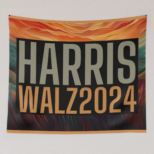Item preview, Harris Walz Arizona: Artistic Political Statement designed and sold by Fantasy Masterpiece.