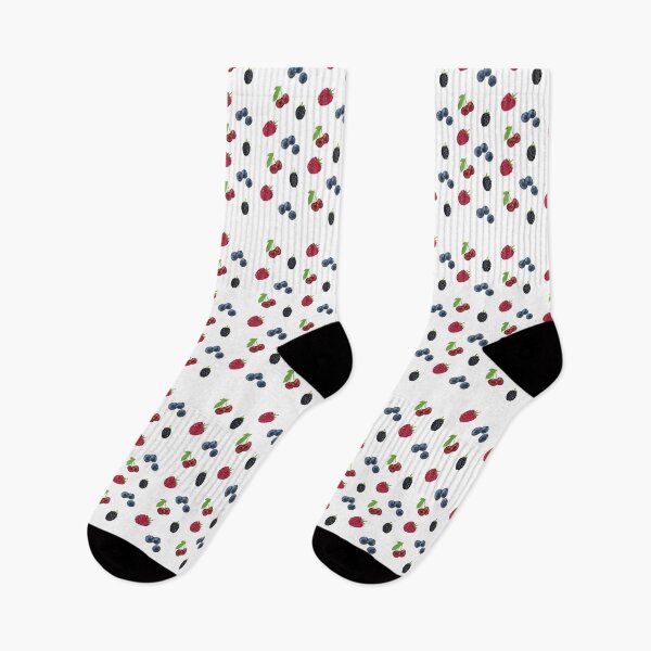 Item preview, Playful Berry Pattern with Fresh Fruits designed and sold by urzga.