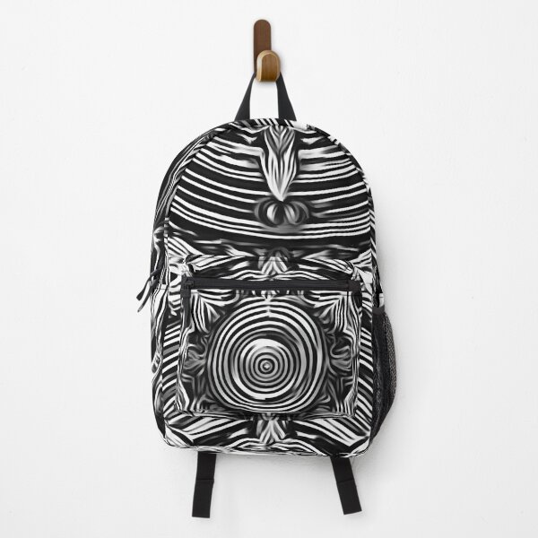 Item preview, Black and white geometric abstract vibes 6 designed and sold by Red Siri0 Art.