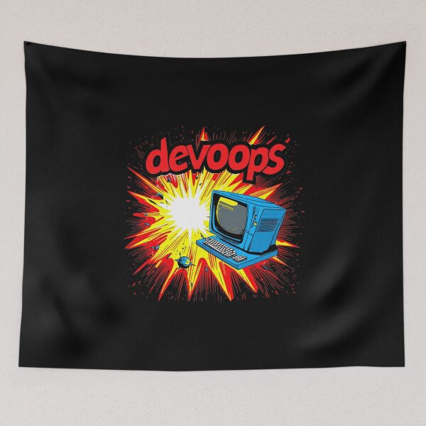 Item preview, DevOops DevOps sticker designed and sold by codepuns.