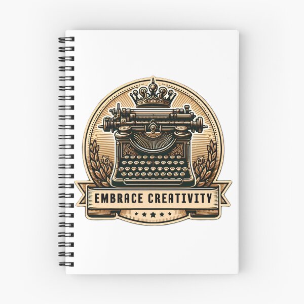 Item preview, Vintage Typewriter & "Embrace Creativity" designed and sold by MusesWhispers.