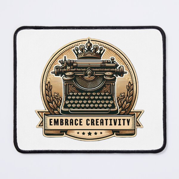 Item preview, Vintage Typewriter & "Embrace Creativity" designed and sold by MusesWhispers.