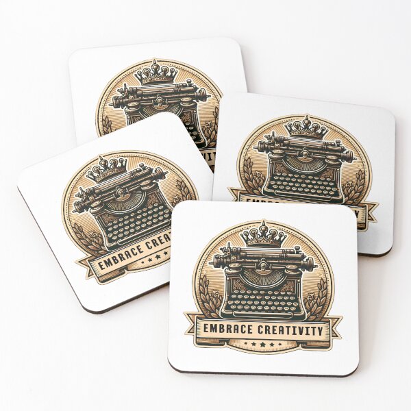 Item preview, Vintage Typewriter & "Embrace Creativity" designed and sold by MusesWhispers.