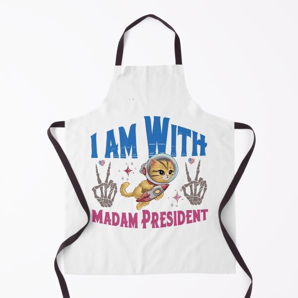Item preview, I am With Madam President US October 2024 President Election Design designed and sold by Raise2Shine.