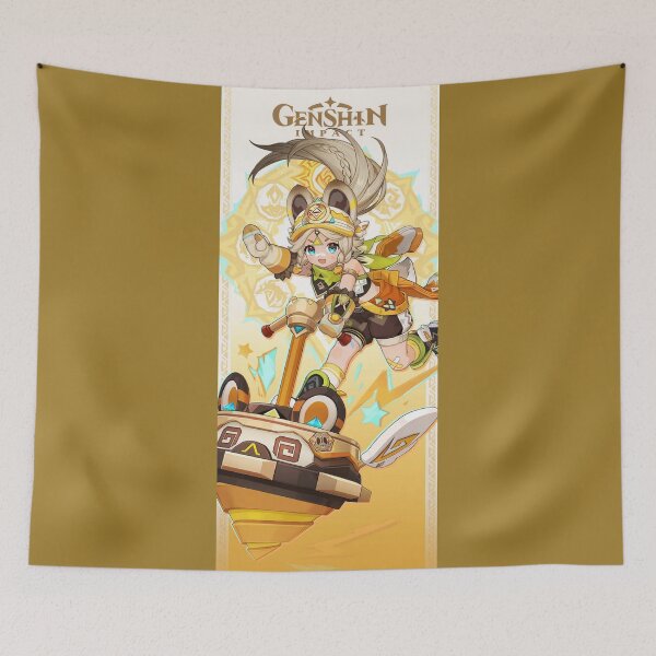 Item preview, Genshin Impact - Kachina Character Official Poster designed and sold by Krimsy.