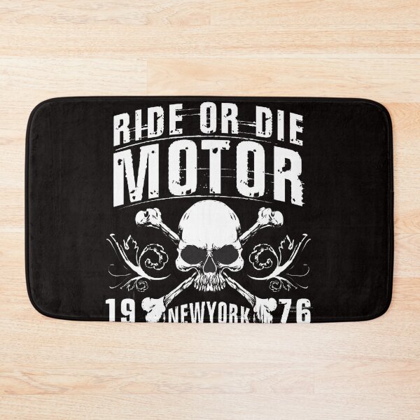 Item preview, Motorcycle Vintage ride or die designed and sold by Jessica  art.