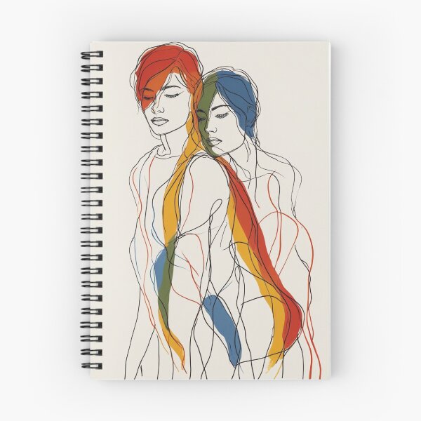 Item preview, Artistic Sketch of Women LGBT designed and sold by WishLuckShop.