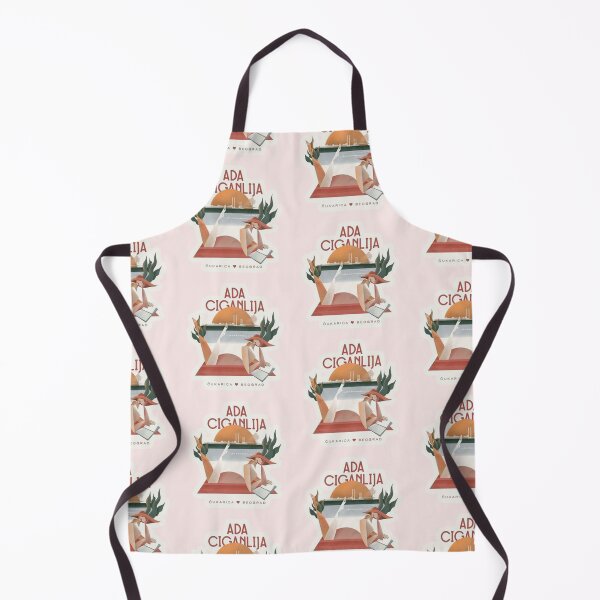 Item preview, Ada Ciganlija Beograd Cukarica Serbia Belgrade Illustration designed and sold by Ratatatts.