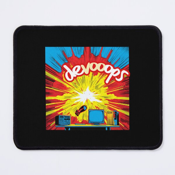 Item preview, DevOops DevOps developer laptop sticker designed and sold by codepuns.