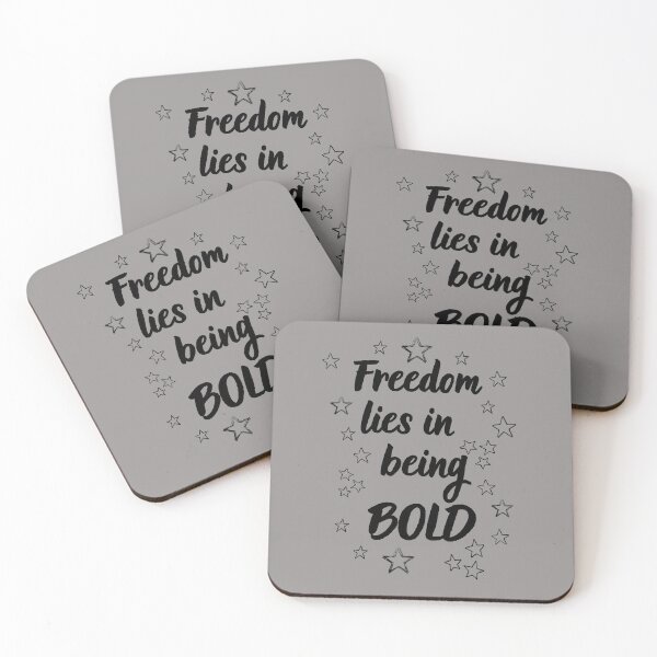 Item preview, La libertad está en ser AUDAZ designed and sold by HomeFreewithMe.